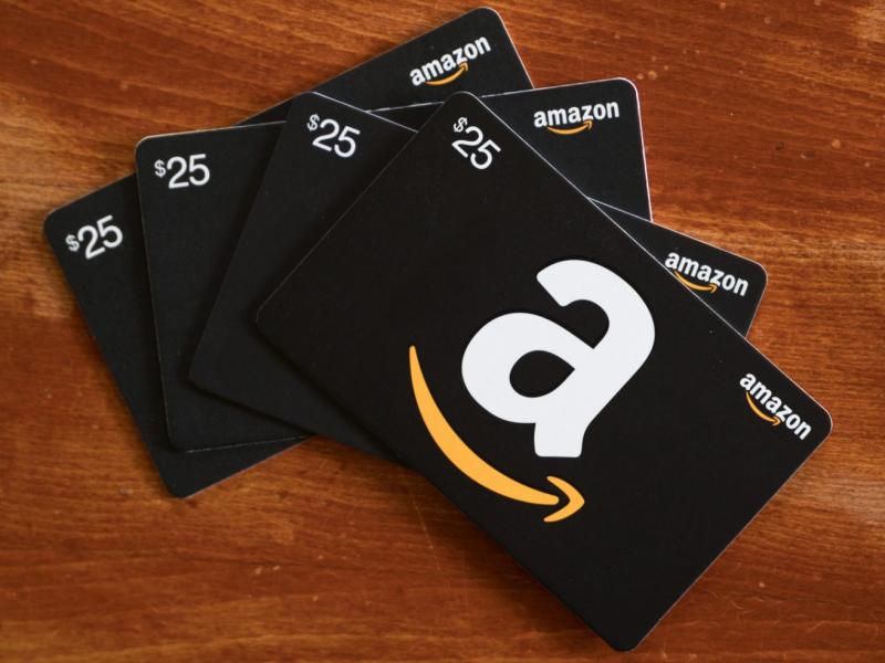 Selling a gift card from Amazon