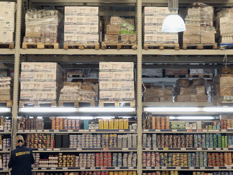 Стеллажи для плодоовощной продукции 